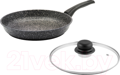 Сковорода Виктория Мрамор АЛА 280 (CL0428) - фото