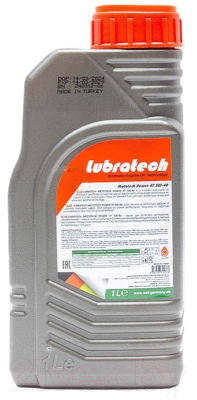 Моторное масло Lubratech Mototech Power 5W40 4T