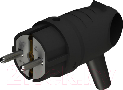 Вилка штепсельная Systeme (Schneider) Electric MultiSet MST1102BK - фото