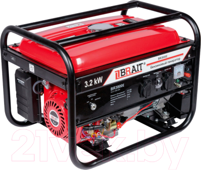 Бензиновый генератор Brait BR3800E - фото