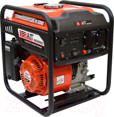 Инверторный генератор Brait BR5000iO - фото