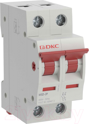 Выключатель нагрузки DKC Yon Max MSD 2P 63A 2М MSD-2P63 - фото