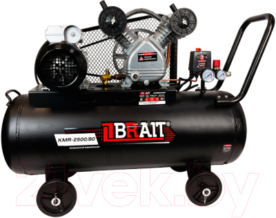Воздушный компрессор Brait KMR-2500/80 - фото