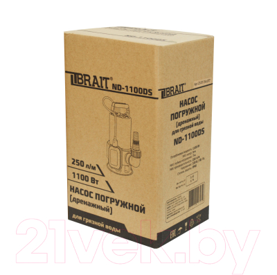 Дренажный насос Brait ND-250C