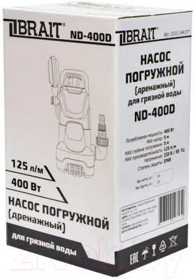 Дренажный насос Brait ND-400D