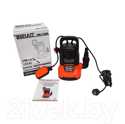 Дренажный насос Brait ND-750C