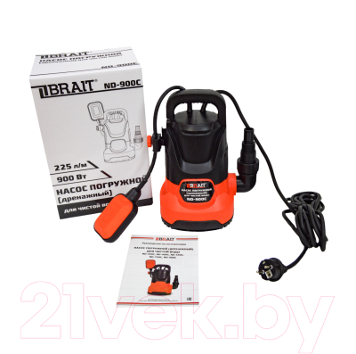 Дренажный насос Brait ND-900C