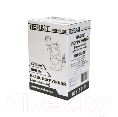 Дренажный насос Brait ND-900C