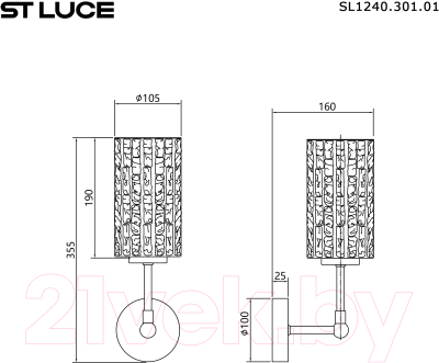 Бра ST Luce SL1240.301.01 