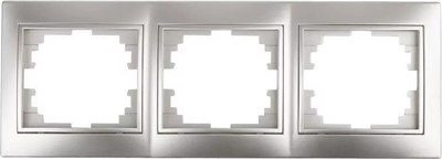 Рамка для выключателей и розеток INTRO Plano 1-503-03 / Б0030098 - фото