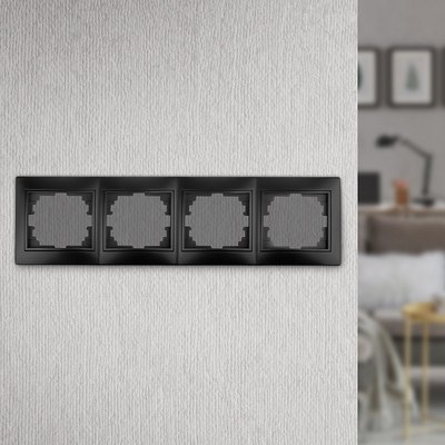 Рамка для выключателей и розеток INTRO Plano 1-504-05 / Б0044581