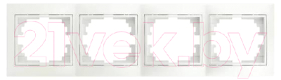 Рамка для выключателей и розеток INTRO Plano 1-504-06 / Б0053991 - фото