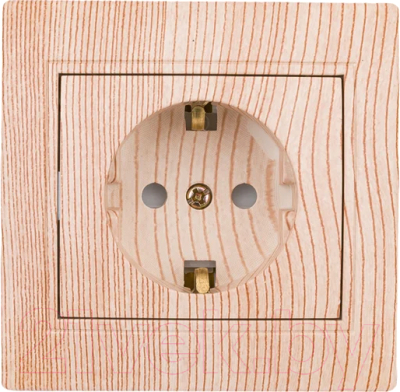 Розетка INTRO Plano 1-202-11 / Б0053887 - фото