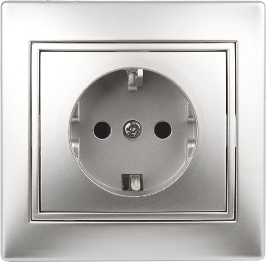 Розетка INTRO Plano 1-206-03 / Б0053926 - фото