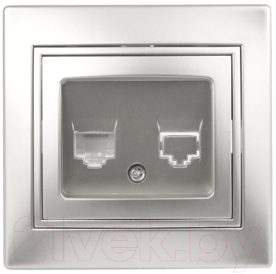 Розетка INTRO Plano 1-302-03 / Б0030082 - фото