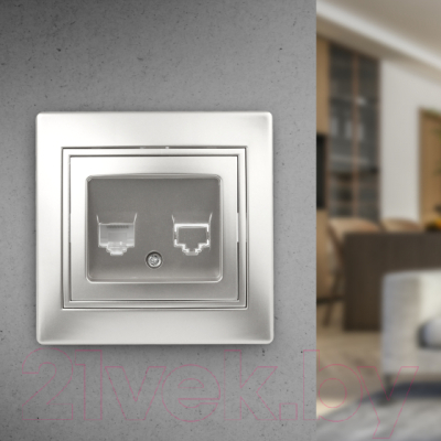 Розетка INTRO Plano 1-302-03 / Б0030082