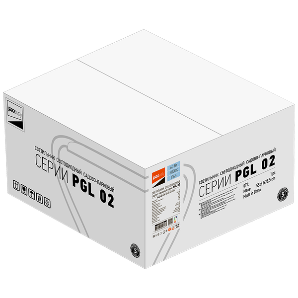 Светильник уличный JAZZway PGL 02 60W 5000K IP65 GR / 5023697