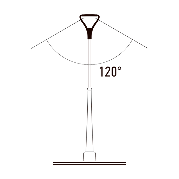Светильник уличный JAZZway PGL 02 60W 5000K IP65 GR / 5023697
