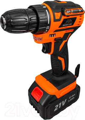 Аккумуляторная дрель-шуруповерт Brait DCD21-3BL DAMAN - фото