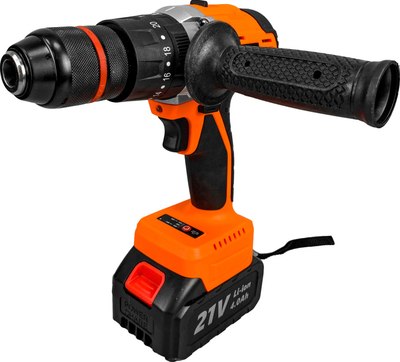 Аккумуляторная дрель-шуруповерт Brait DCD21-4MBL DAMAN - фото