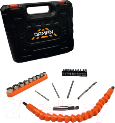 Аккумуляторная дрель-шуруповерт Daman DCD21B-2 DAMAN