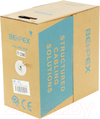 Кабель No Brand UTP 4 пары cat6 solid 0.55мм CCA - фото