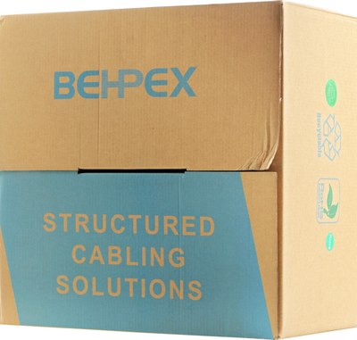 Кабель No Brand UTP 4 пары cat5E solid 0.48мм Cu - фото