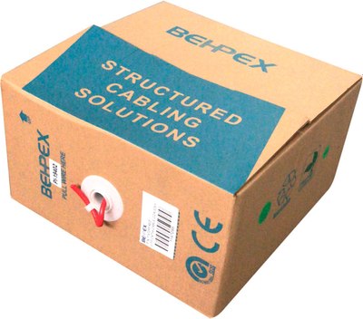 Кабель No Brand UTP 4 пары cat5E solid 0.45мм CCA - фото