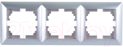Рамка для выключателей и розеток INTRO Solo 4-503-03 / Б0043419 - фото