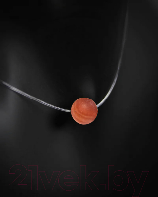 Чокер Wolves с агатом Африканский матовый 6559