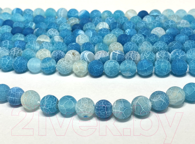 Чокер Wolves с агатом Африканский матовый 6567