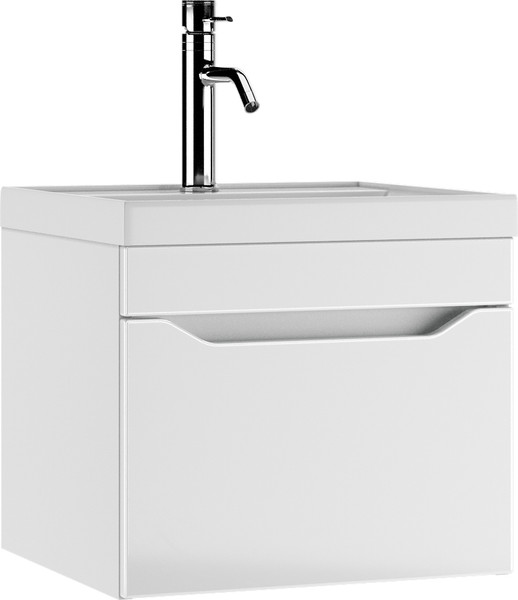 Тумба под умывальник Айсберг Bazis 50 Ева В1 DA5912T - фото