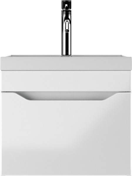 Тумба под умывальник Айсберг Bazis 50 Ева В1 DA5912T