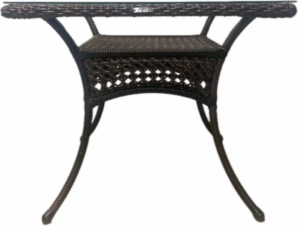 Стол садовый AIKO Deco квадратный 7019П 90x90x75 - фото