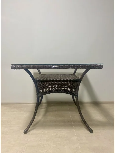 Стол садовый AIKO Deco квадратный 7019П 90x90x75