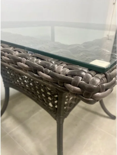 Стол садовый AIKO Deco квадратный 7019П 90x90x75