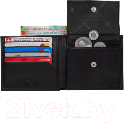 Портмоне Victorinox Altius Alox / 611571 (черный)