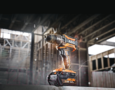 Профессиональная дрель-шуруповерт AEG Powertools BSB18BL LI-602C / 4935464100