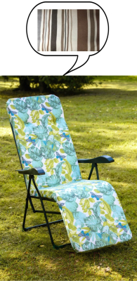 Складной шезлонг Olsa Альберто-3 с562/82/1