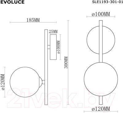 Бра Evoluce SLE1193-301-01