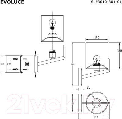 Бра Evoluce SLE3010-301-01