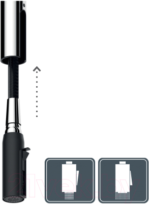 Смеситель Rubineta Bona-33 PO / BO33008