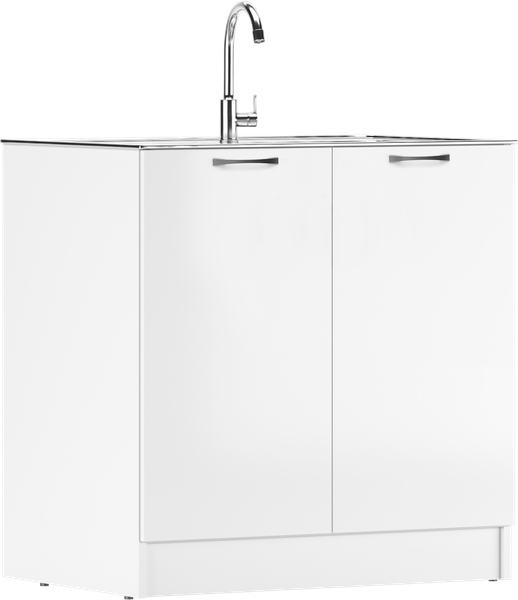 Шкаф под мойку Домино D6080BL - фото