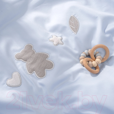 Комплект постельный для малышей Perina Teddy Sateen Collection / ТДСК6-01.10