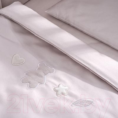 Комплект постельный для малышей Perina Teddy Sateen Collection / ТДСК6-01.6