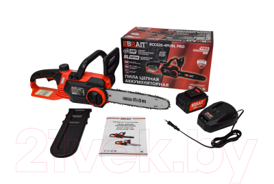 Пила цепная аккумуляторная Brait Аккумуляторная BCCS20-4PUBL PRO