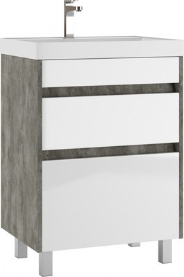 Тумба под умывальник Домино Classica 60 Karlo с двумя ящиками DK5314T - фото