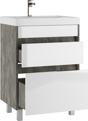 Тумба под умывальник Домино Classica 60 Karlo с двумя ящиками DK5314T