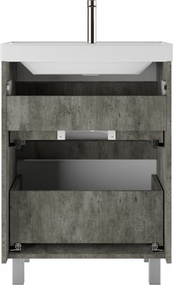 Тумба под умывальник Домино Classica 60 Karlo с двумя ящиками DK5314T