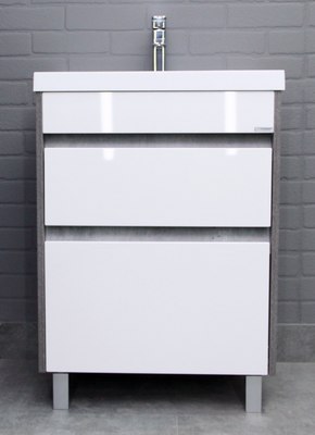 Тумба под умывальник Домино Classica 60 Karlo с двумя ящиками DK5314T